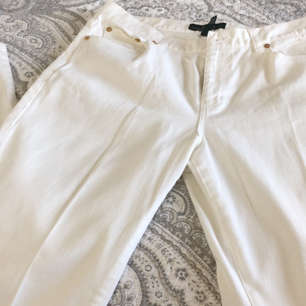 White jeans